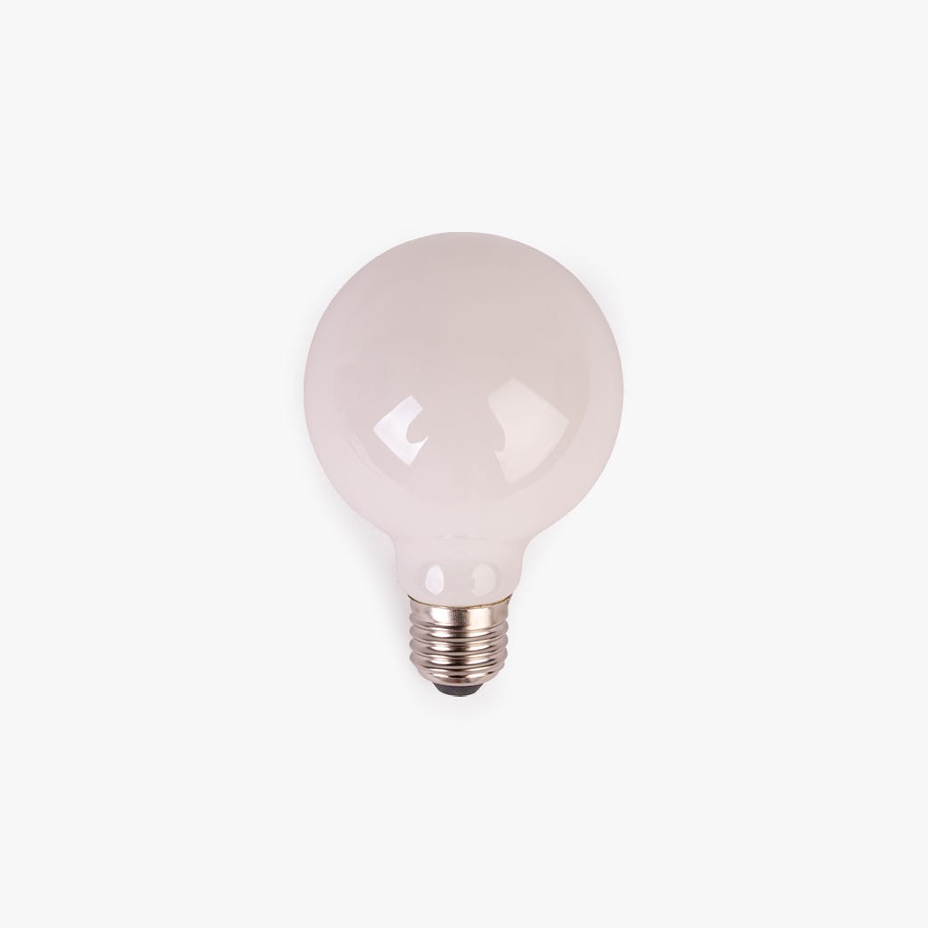 Lâmpada de LED Bola Branca SWAN - Gato Preto