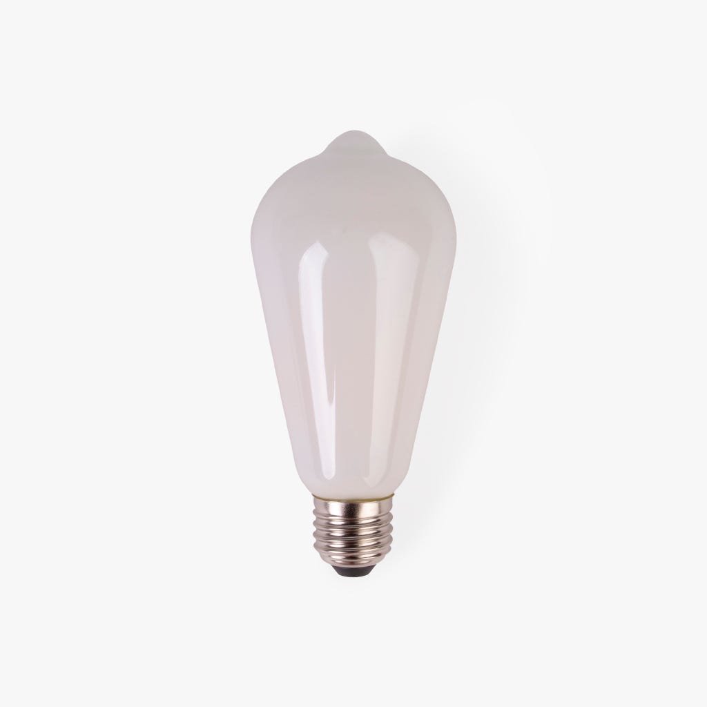 Lâmpada de LED Gota Branca SWAN - Gato Preto