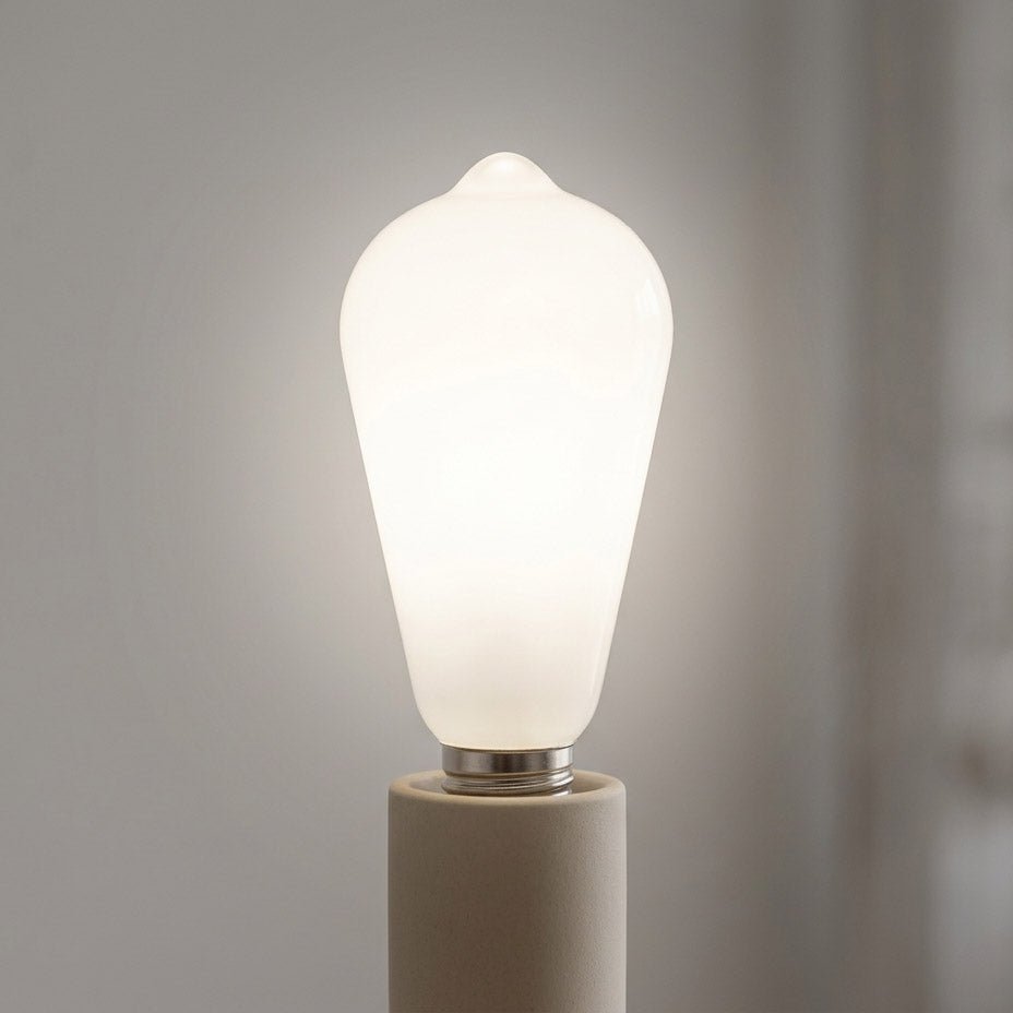 Lâmpada de LED Gota Branca SWAN - Gato Preto