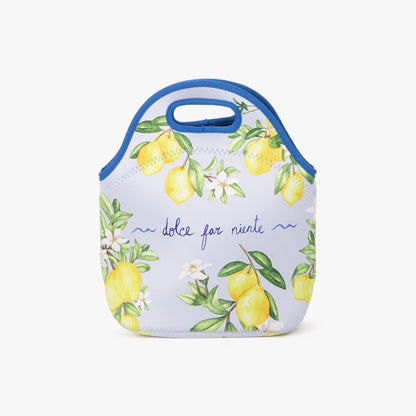 Lancheira Neoprene Limões SICÍLIA - Gato Preto