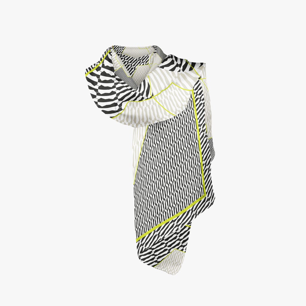 Lenço Viscose Black Cat CAT COLLAGE - Gato Preto