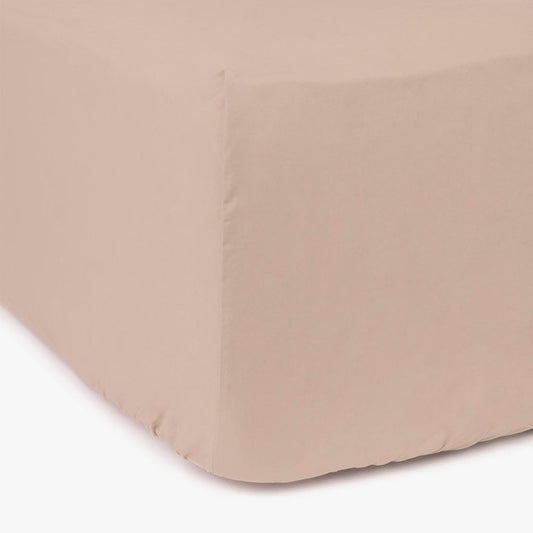 Lençol Ajustável Algodão Percal Seixo 90x200+30 SAMOA - Gato Preto