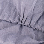 Lençol ajustável branco - Cama 80 (80x200+30cm) GRÀCIA - Gato Preto