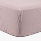 Lençol ajustustável algodão bege - Cama (80x200+30) GRÀCIA - Gato Preto