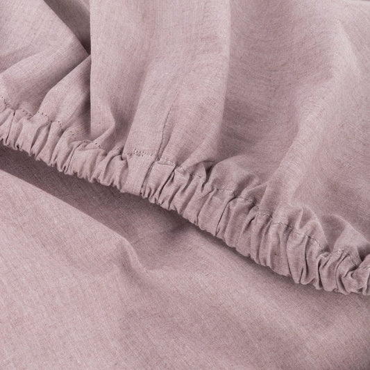 Lençol ajustustável algodão bege - Cama (80x200+30) GRÀCIA - Gato Preto