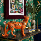 Leopardo Laranja WILD - Gato Preto