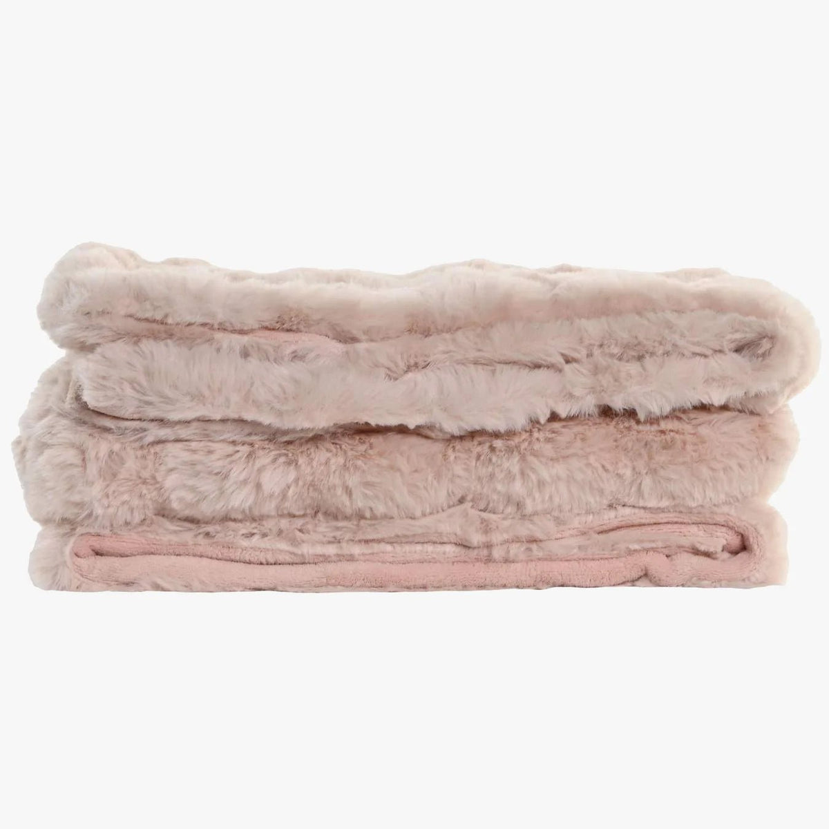 Manta Pelo Rosa 130x170 BLUSH - Gato Preto