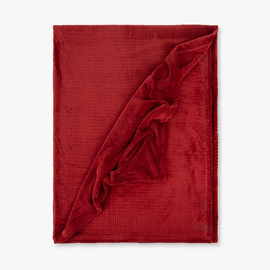 Manta Polar Vermelho ALASKA - Gato Preto