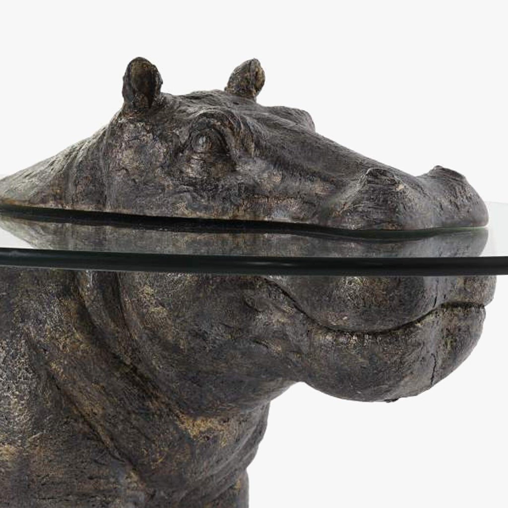 Mesa Apoio Hipopotamo | 80X50X37 | PRISMA - Gato Preto