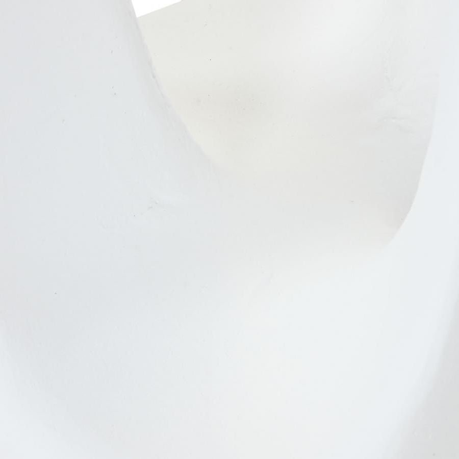 Mesa Auxiliar Branca Magnesia 35 cm ZENA - Gato Preto