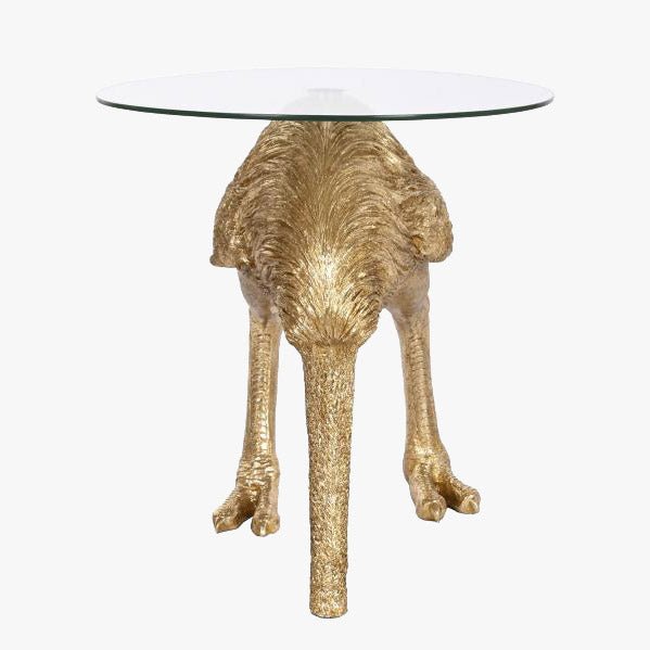 Mesa de apoio Avestruz Gato Preto