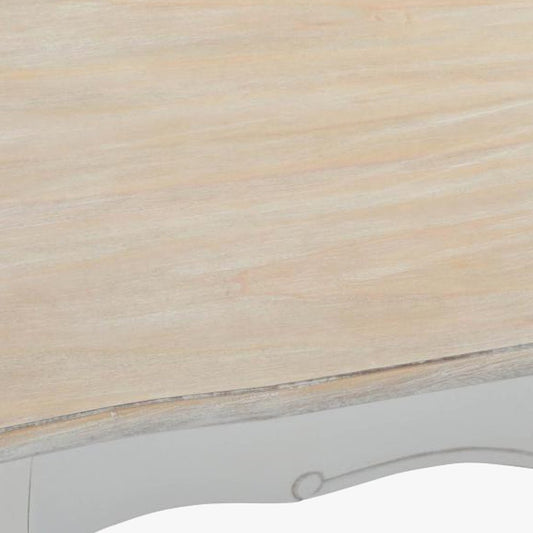 Mesa de Apoio Branca de Madeira 120x60x50 VERSAILLES - Gato Preto