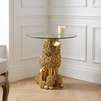 Mesa de Apoio Caniche Dourado - Gato Preto