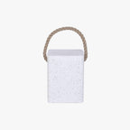 Mesa de Apoio Cimento Bege 35x35x46 - Gato Preto