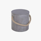Mesa de Apoio Cimento Redonda Ø40x40 - Gato Preto