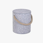 Mesa de Apoio Cimento Redonda Ø40x45 - Gato Preto
