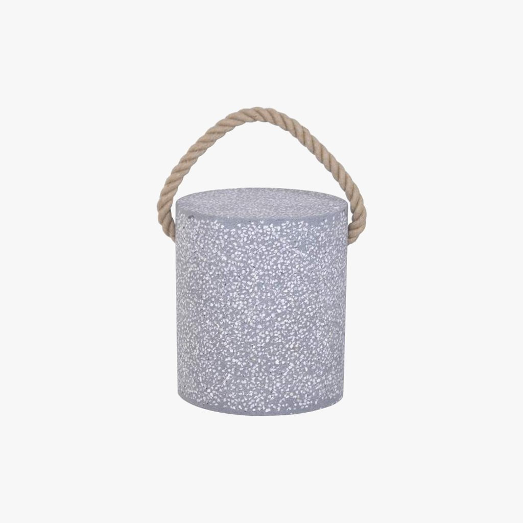 Mesa de Apoio Cimento Redonda Ø40x45 - Gato Preto