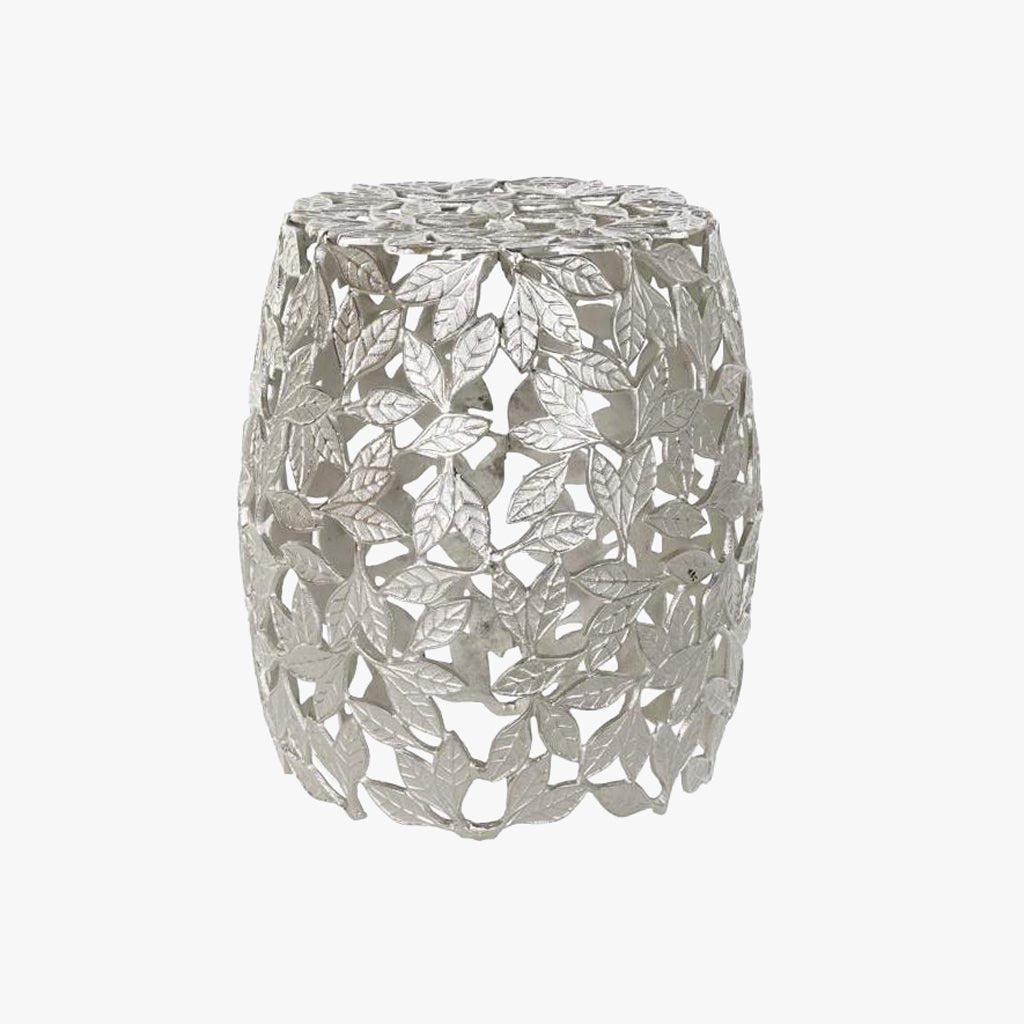 Mesa de Apoio Folhas em Alumínio 45x30x45 JASMIN - Gato Preto