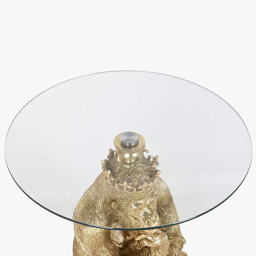 Mesa de Apoio Gorila Dourado - Gato Preto
