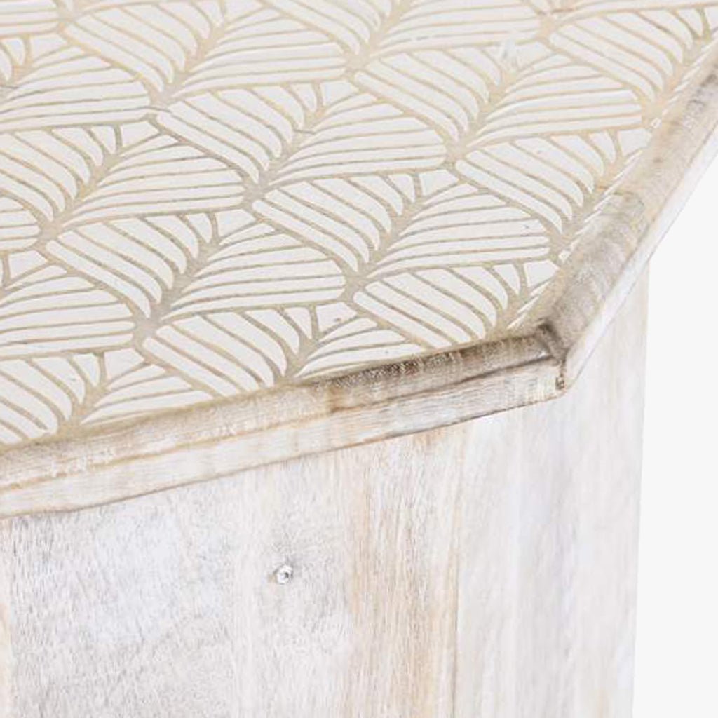 Mesa de Apoio Oriental Madeira Maciça JASMIN - Gato Preto