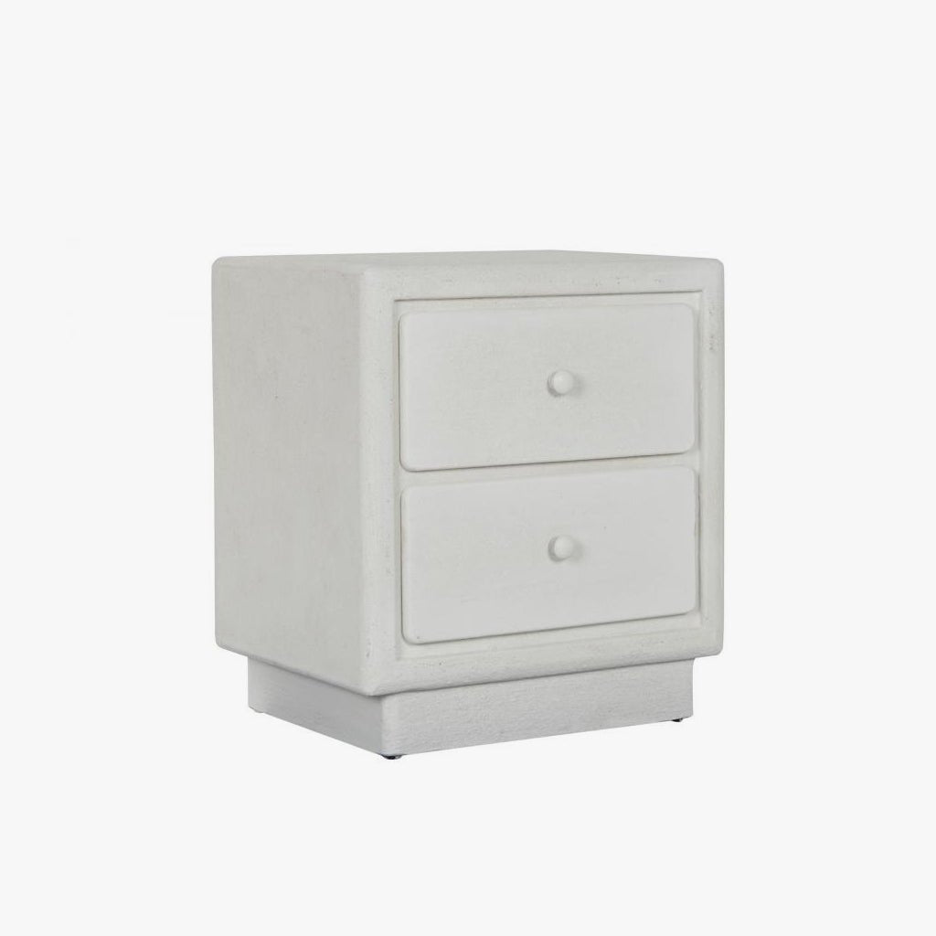 Mesa de Cabeceira Duas Gavetas ZENA - Gato Preto