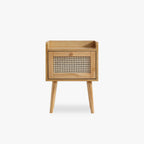 Mesa de cabeceira rattan 40x30x55cm CARTAGO - Gato Preto