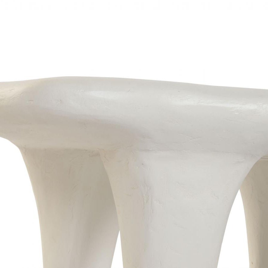 Mesa de Centro Branca ZENA - Gato Preto