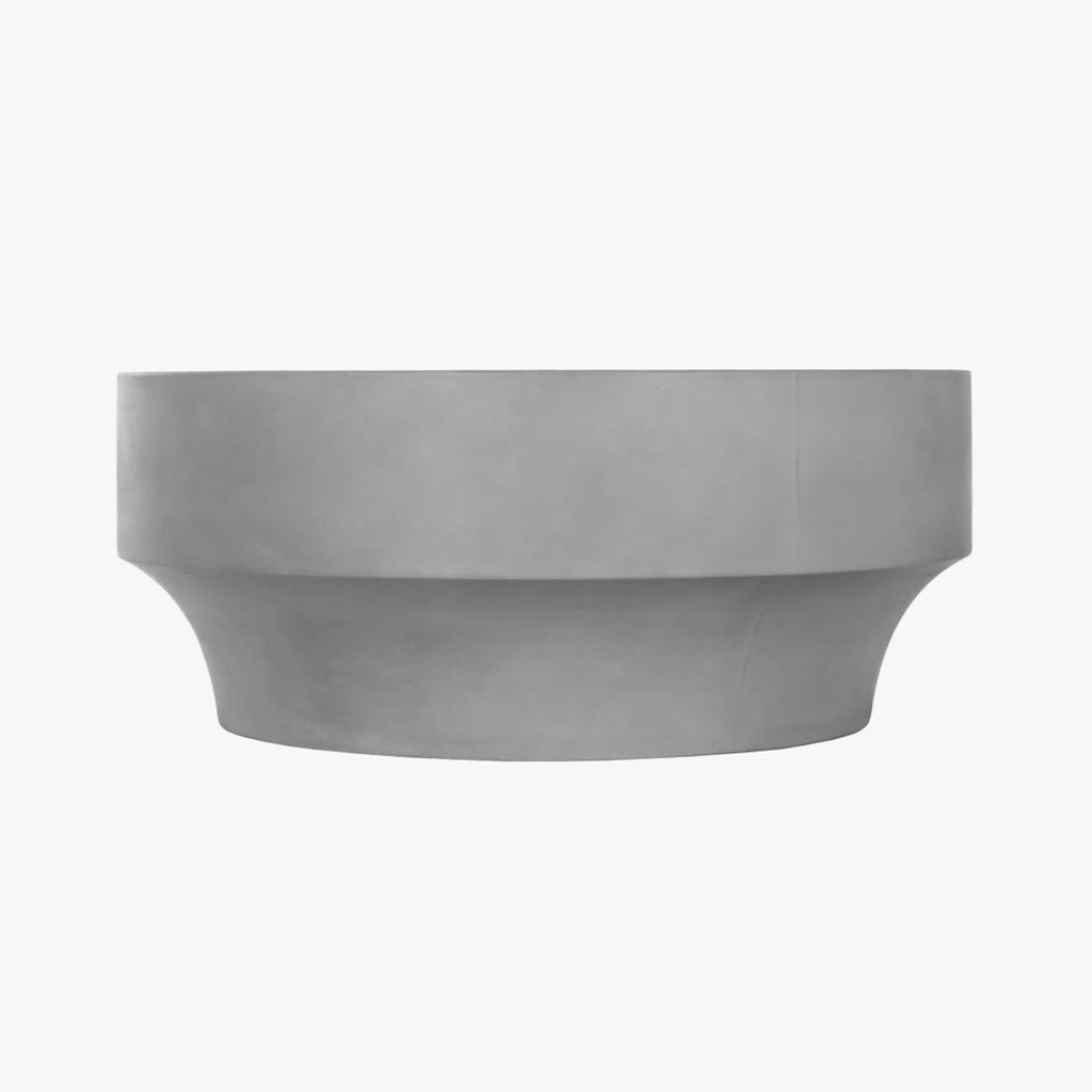 Mesa de Centro Cimento 91x91x38 - Gato Preto
