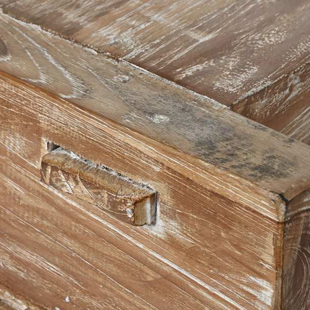 Mesa de Centro Oriental Madeira Cravada 140x98 cm OSAKA - Gato Preto