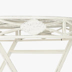 Mesa de Metal de Exterior Ø70x73 cm | Romantic Garden - Gato Preto