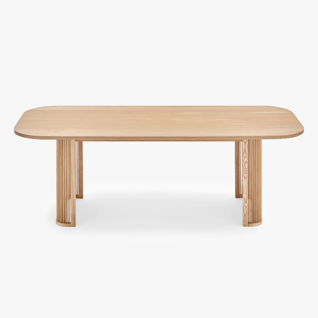 Mesa de Refeição Natural BREST - Gato Preto