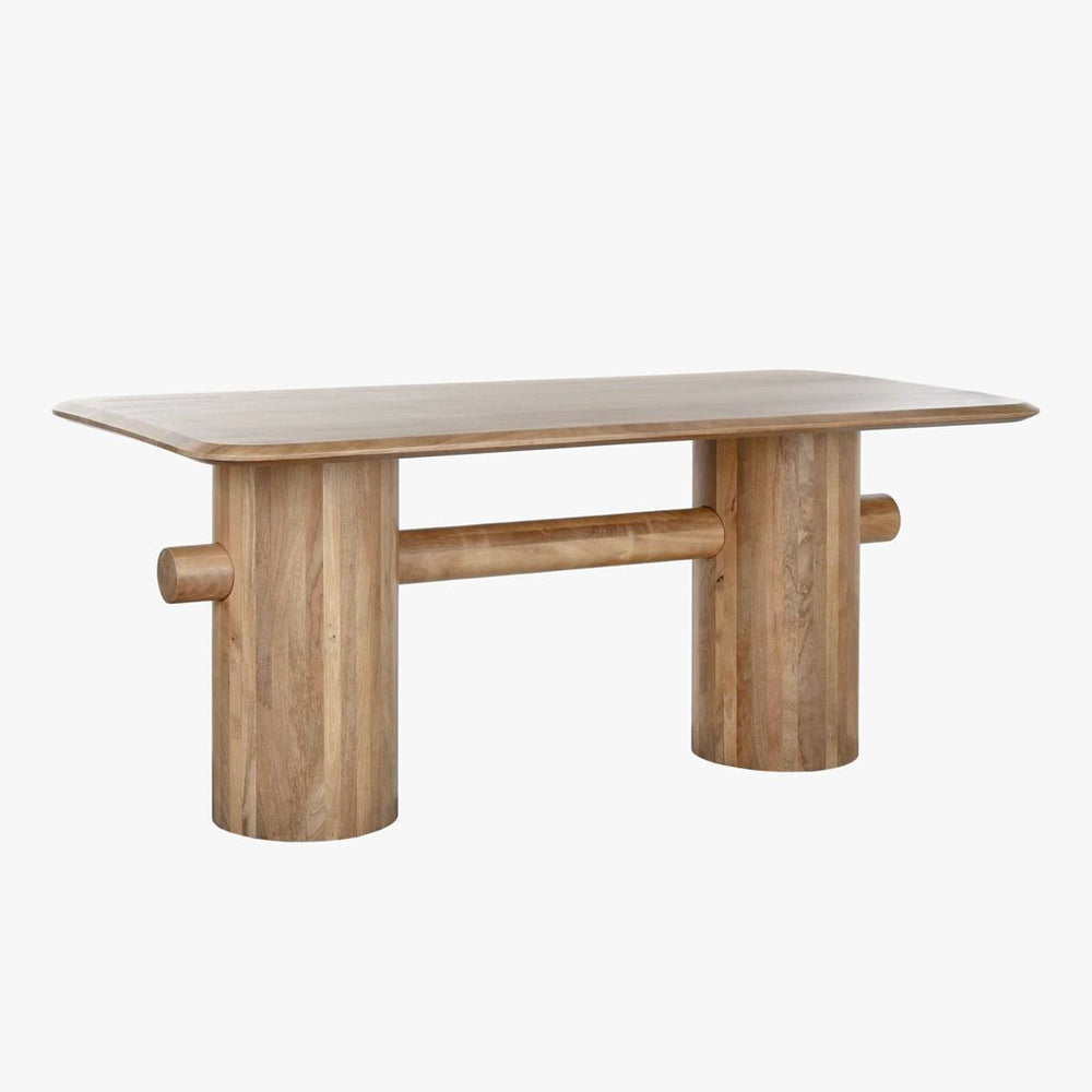 Mesa de Refeição Natural TALHA - Gato Preto