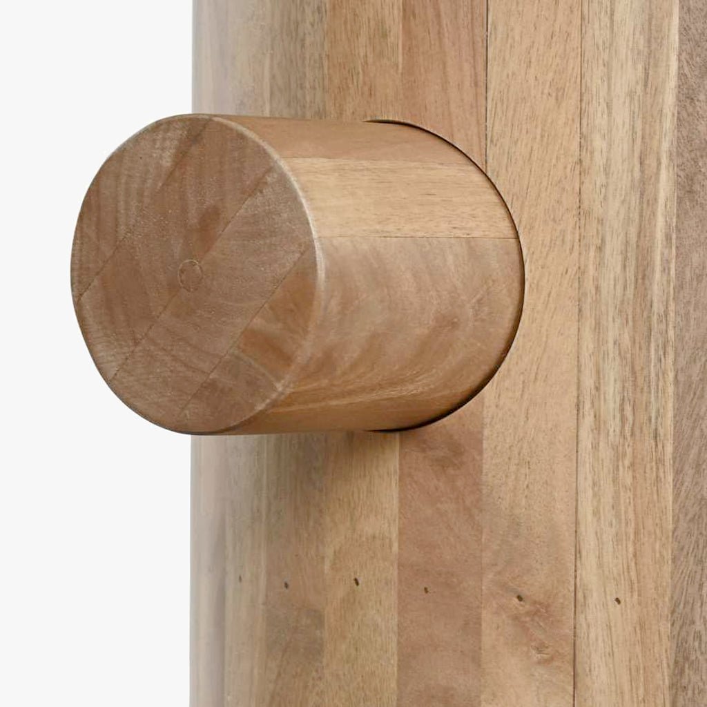 Mesa de Refeição Natural TALHA - Gato Preto