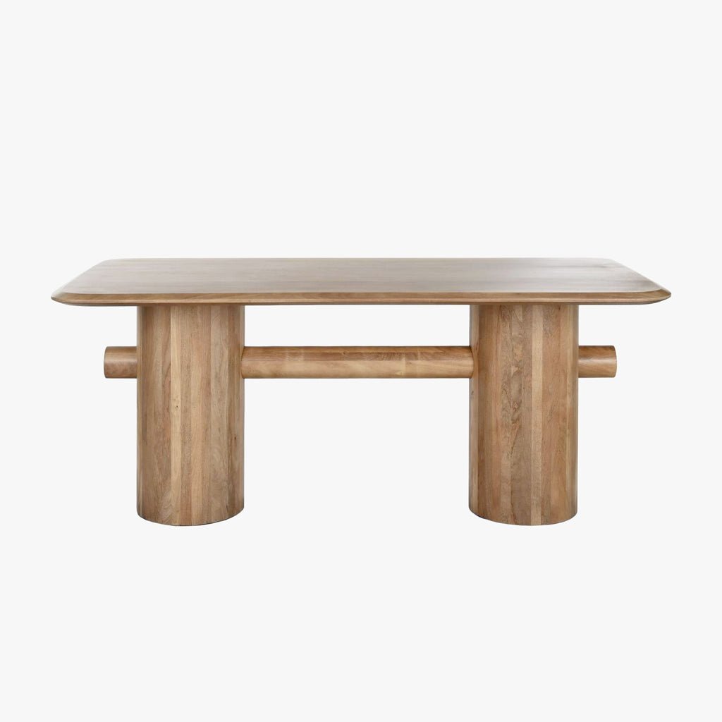 Mesa de Refeição Natural TALHA - Gato Preto