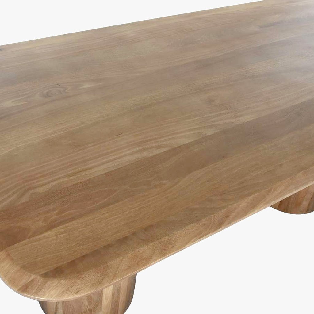 Mesa de Refeição Natural TALHA - Gato Preto