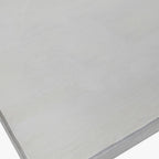 Mesa Jantar Branco com acabamentos Dourado 180X90X76 WHITE GLOW - Gato Preto
