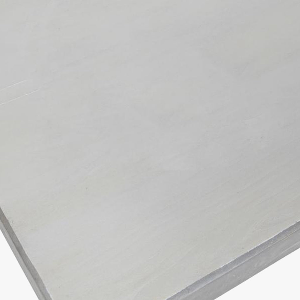 Mesa Jantar Branco com acabamentos Dourado 180X90X76 WHITE GLOW - Gato Preto