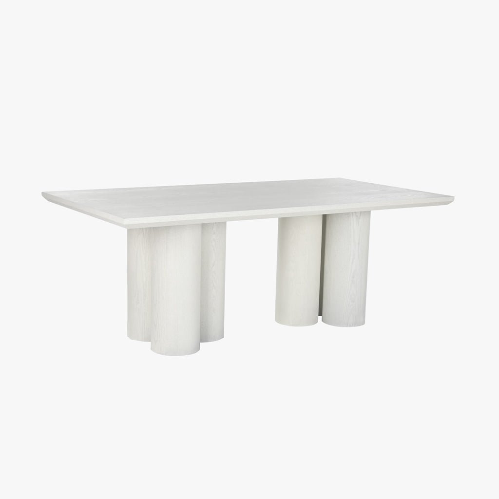 Mesa Madeira Branca 200cm ENLACE - Gato Preto