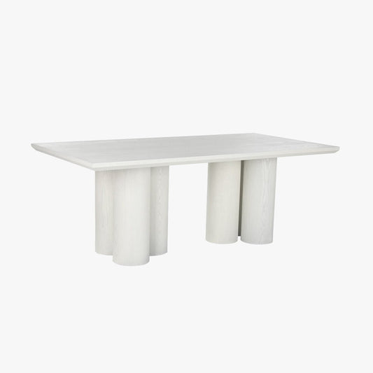 Mesa Madeira Branca 200cm ENLACE - Gato Preto