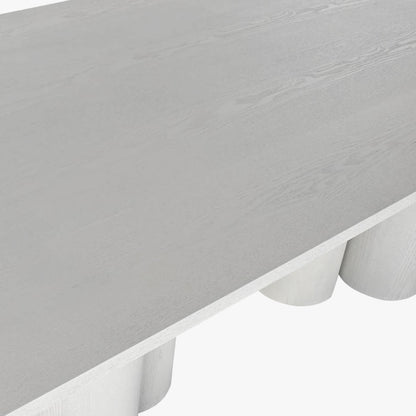 Mesa Madeira Branca 200cm ENLACE - Gato Preto