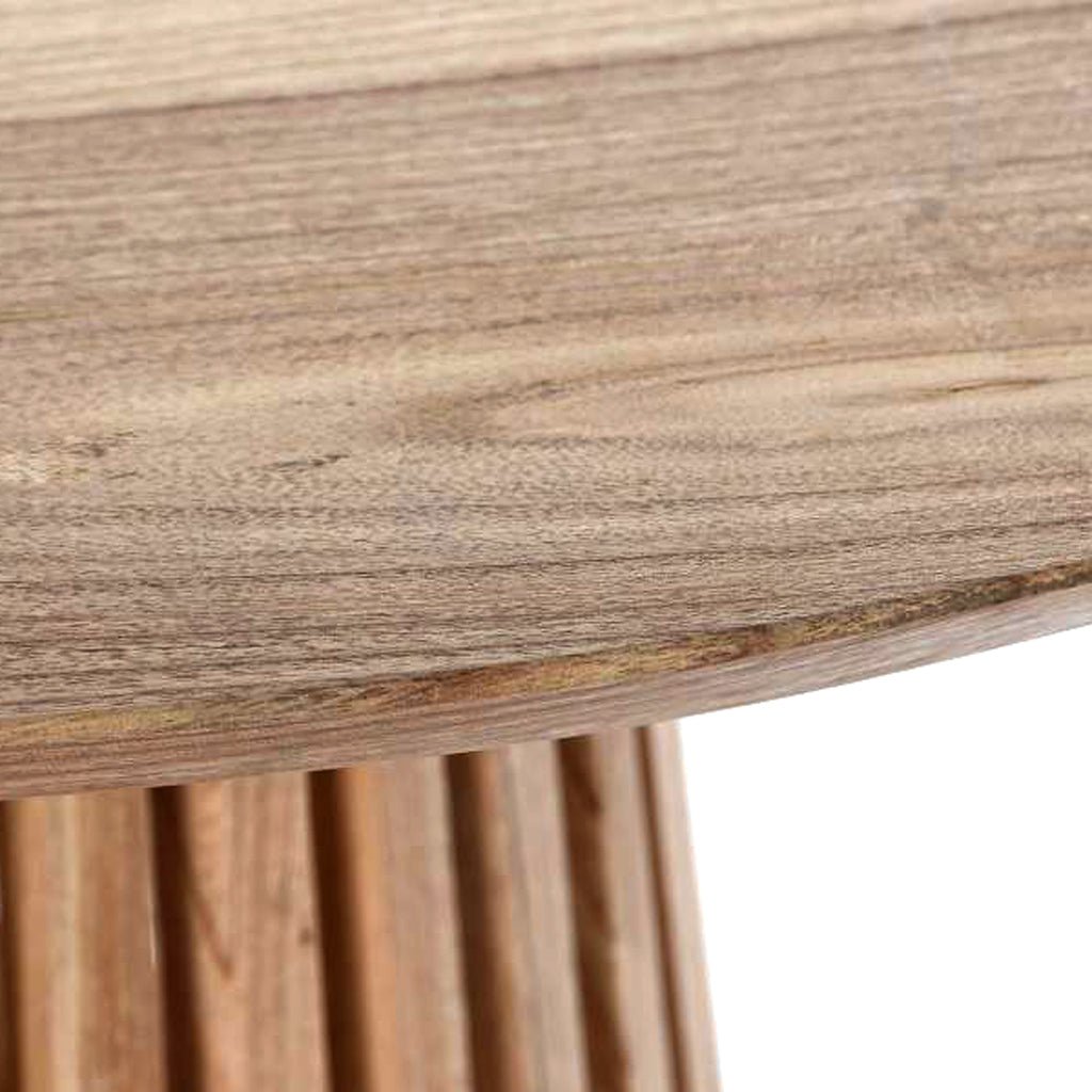 Mesa Redonda Madeira 100cm ENLACE - Gato Preto