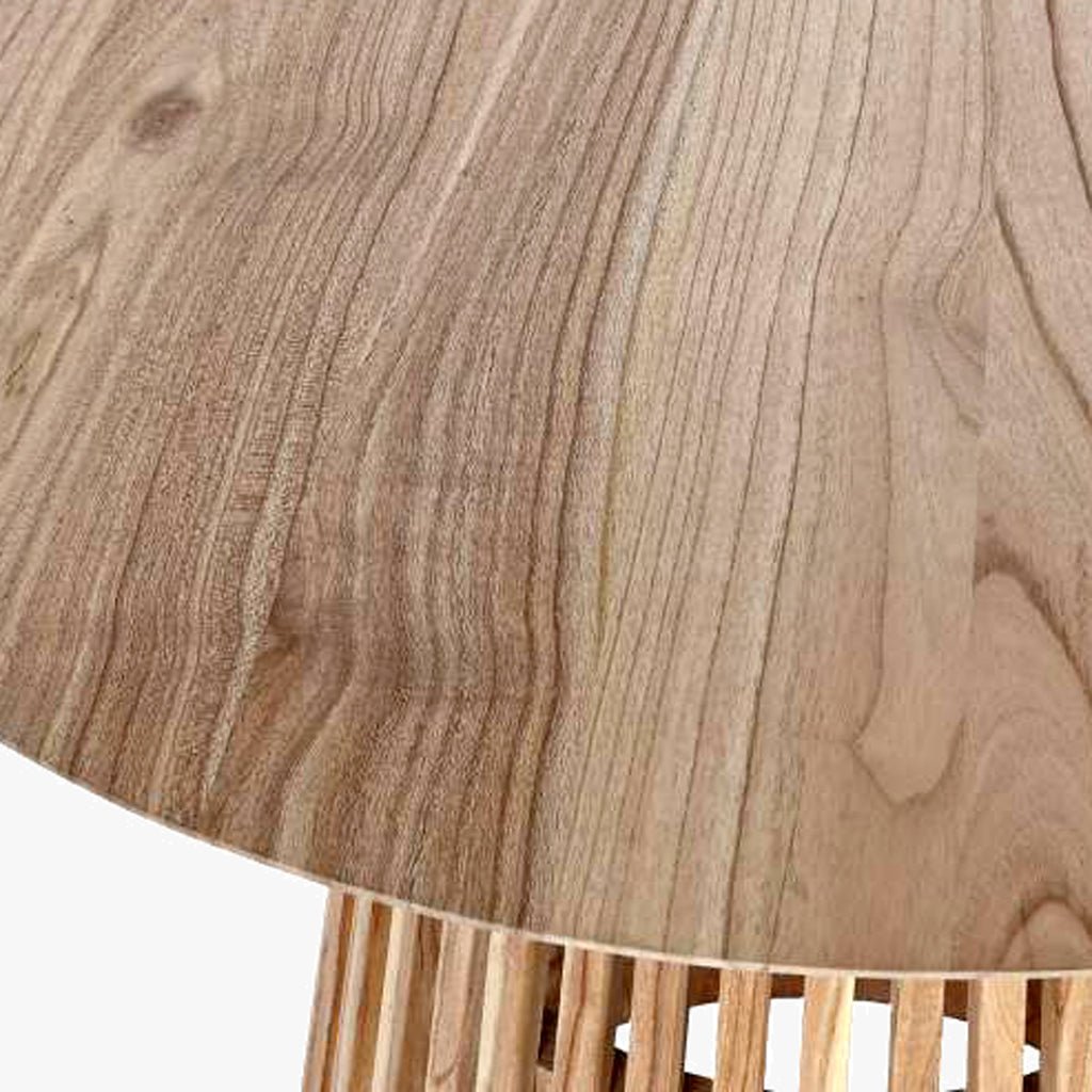 Mesa Redonda Madeira 100cm ENLACE - Gato Preto