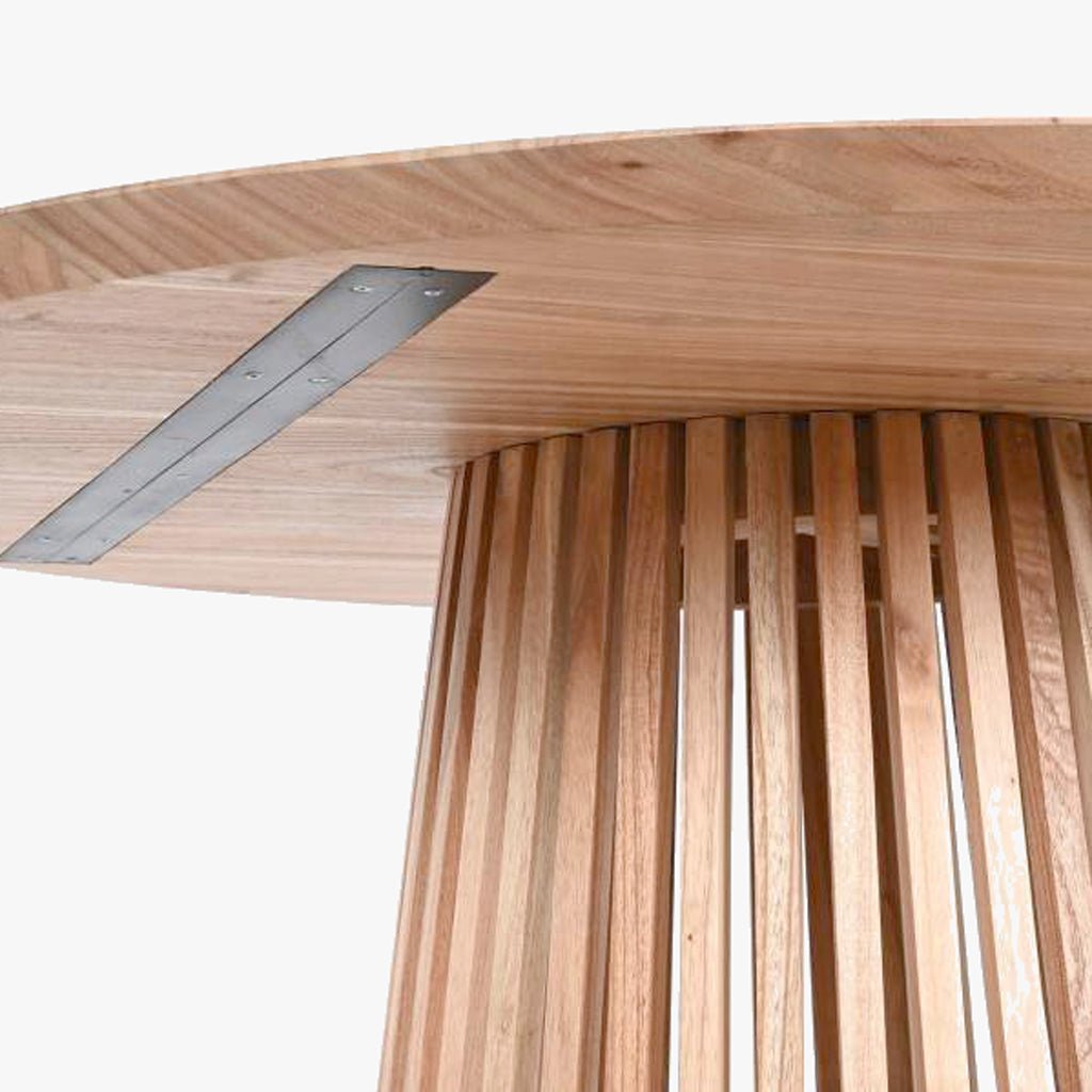 Mesa Redonda Madeira 120cm ENLACE - Gato Preto