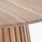 Mesa Redonda Madeira 120cm ENLACE - Gato Preto