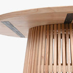 Mesa Redonda Madeira 150cm ENLACE - Gato Preto