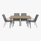 Mesa+6cadeiras150x90x73 - Gato Preto