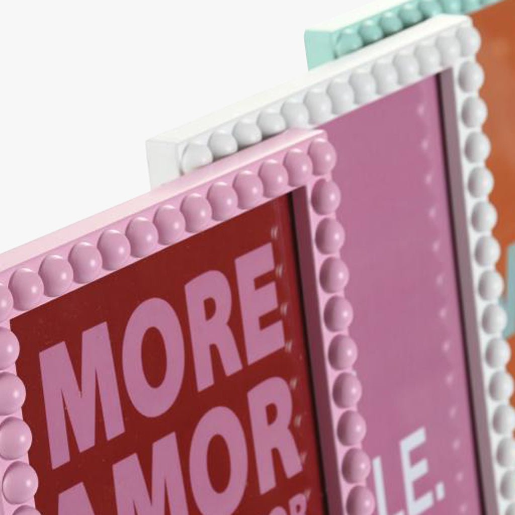 Moldura Bolinhas Sortida 13x18 POP FRAMES - Gato Preto