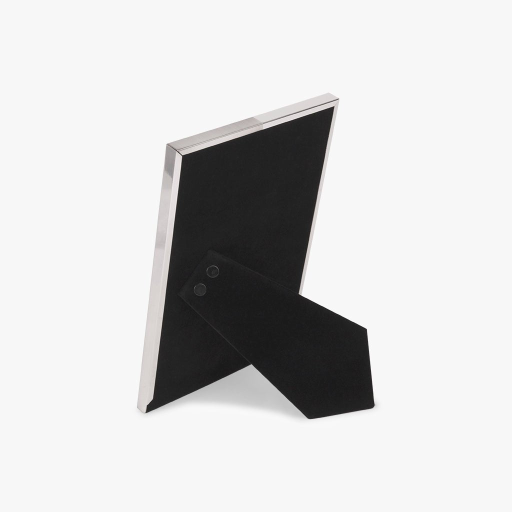 Moldura Tons Prateado 13x18 SHINY & BRUSHED - Gato Preto