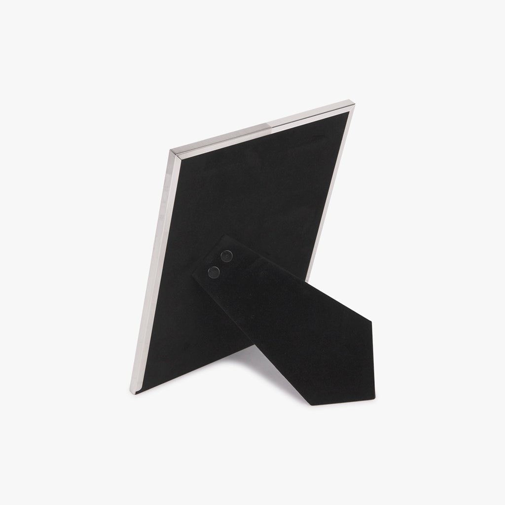 Moldura Tons Prateado 15x20 SHINY & BRUSHED - Gato Preto