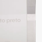 Moldura Tons Prateado 15x20 SHINY & BRUSHED - Gato Preto